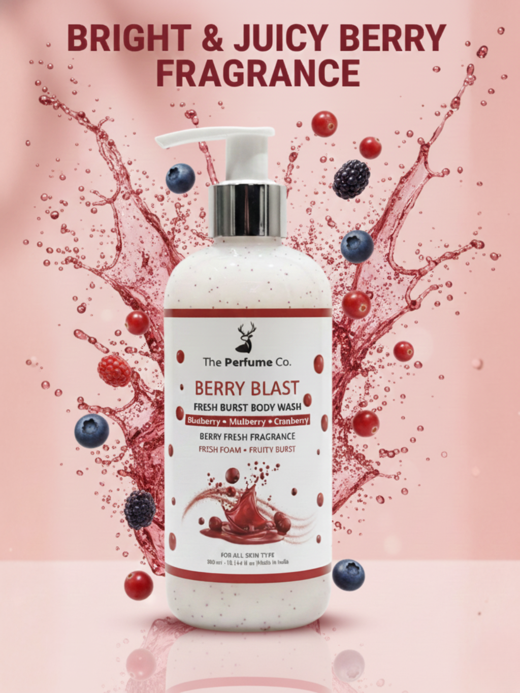 Berry Blast – Fresh Burst Body Wash (300ml)